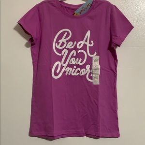 🔥Cat& Jack short sleeve unicorn girls graphic tee